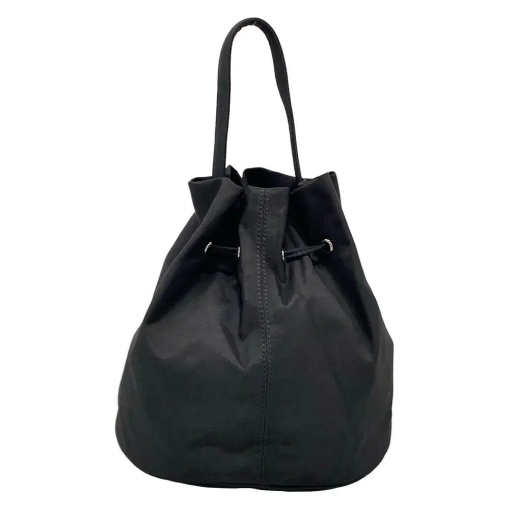 Balenciaga wheeled low string Handbag 655011 Black White